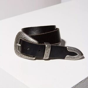 Urban Outfitters Metal Tipped Western Belt
